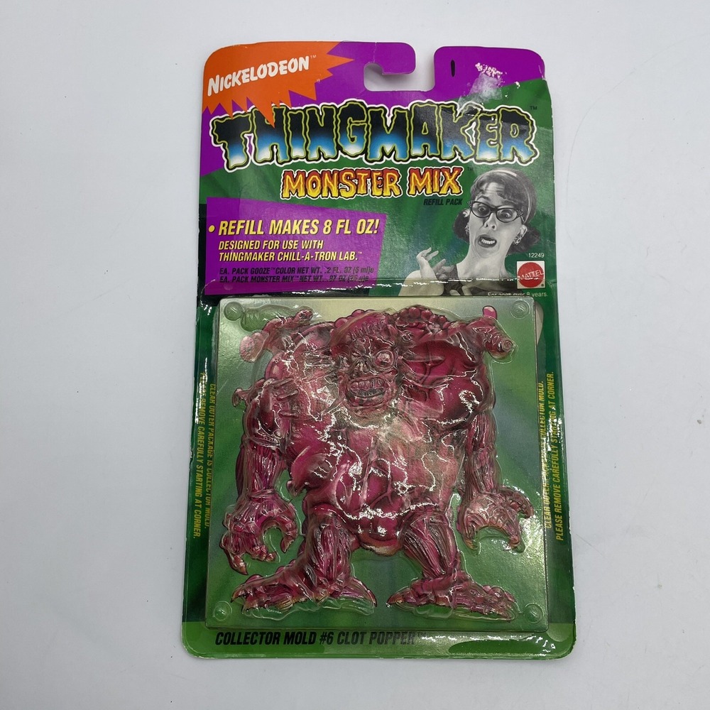 90's Nickelodeon Thingmaker Monster Mix Refill Pack‎